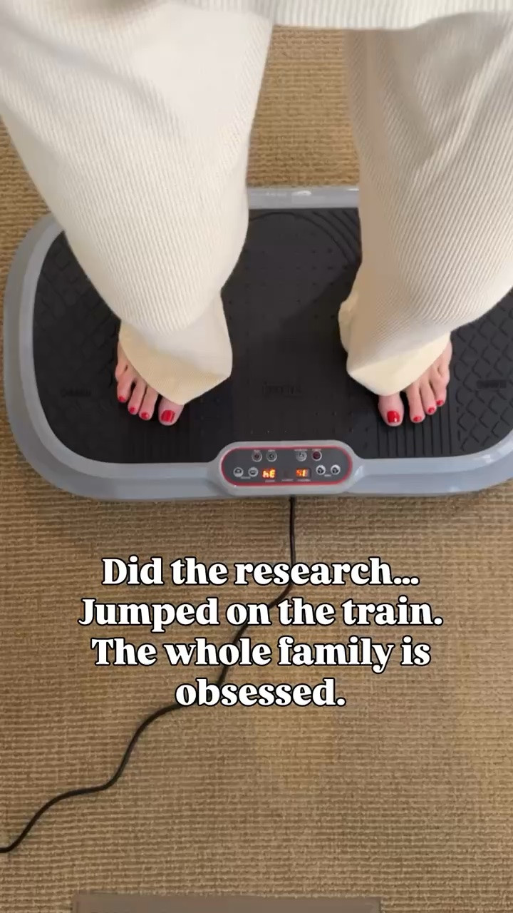 Did the research… jumped on the train. 

Amazon finds, Amazon must haves, Amazon home finds, Amazon beauty finds, Amazon deals, vibration plate, wellness