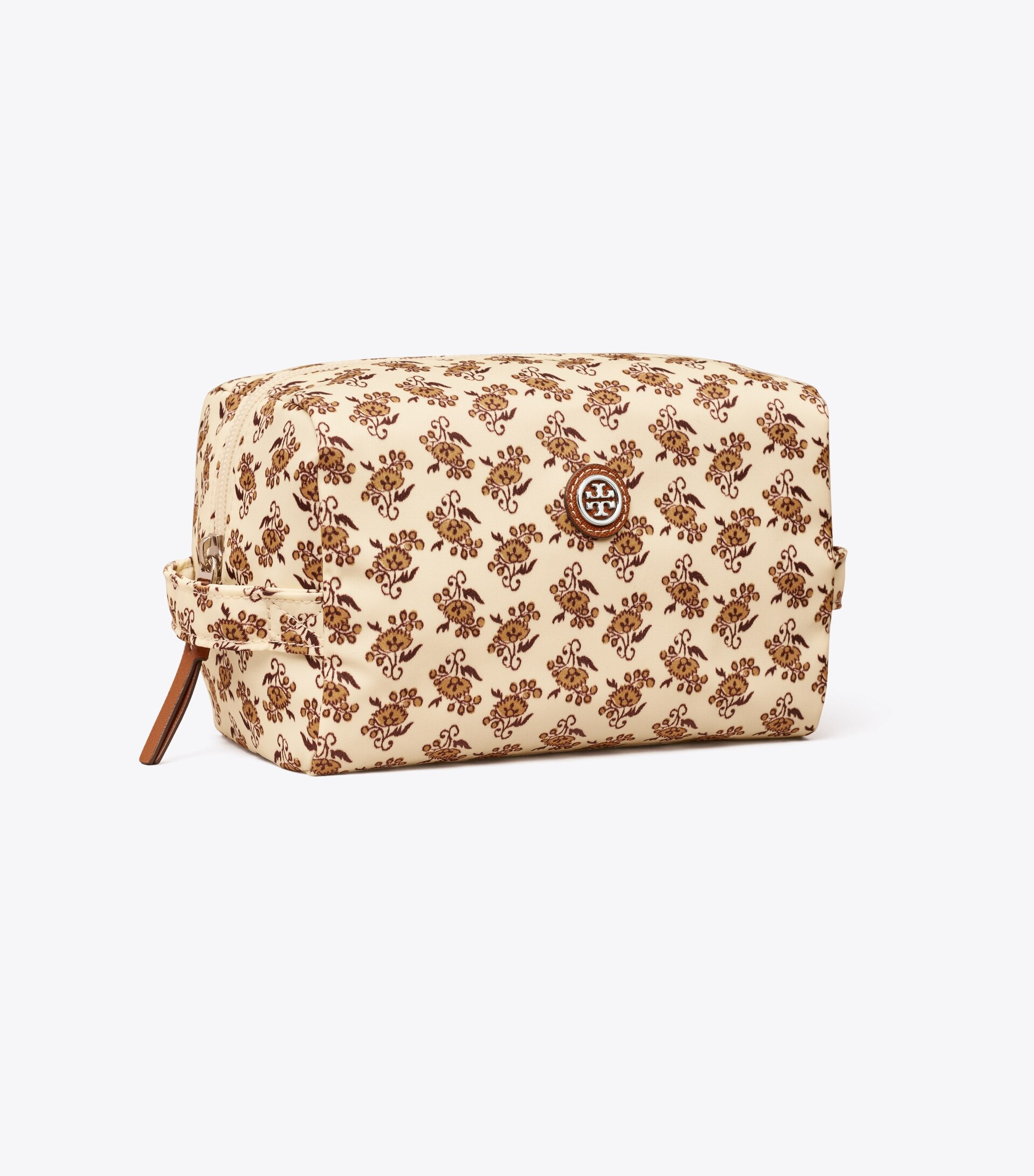 Nylon Printed Large Cosmetic Case | Tory Burch (US)