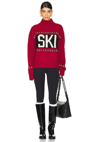 Lovers and Friends Annabel Ski Sweater in Red from Revolve.com | Revolve Clothing (Global)