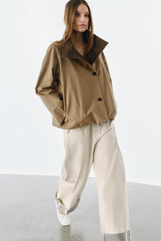 PLAID REVERSIBLE JACKET ZW COLLECTION | Zara US