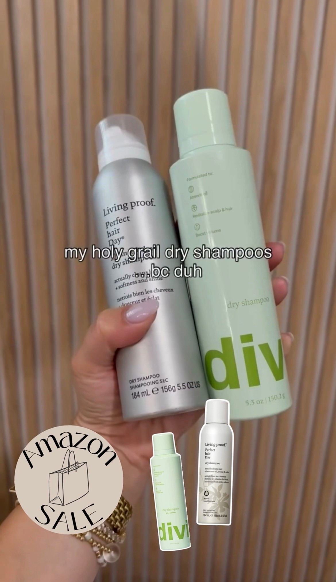 My holy grail dry shampoos are on sale 30-40% off through Amazon for their Black Friday deals!  



#LTKSaleAlert #LTKBeauty