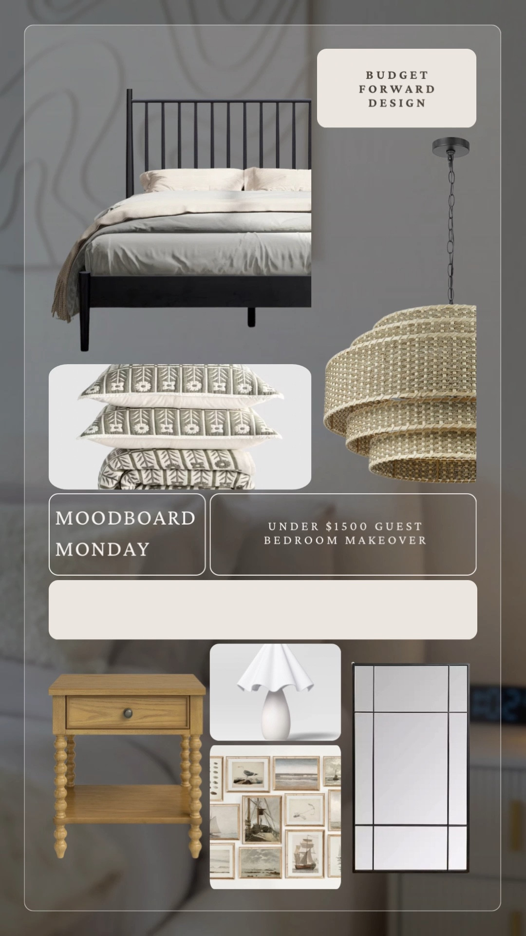 Budget friendly guest bedroom makeover to cozy up the space for visitors!

#LTKHome