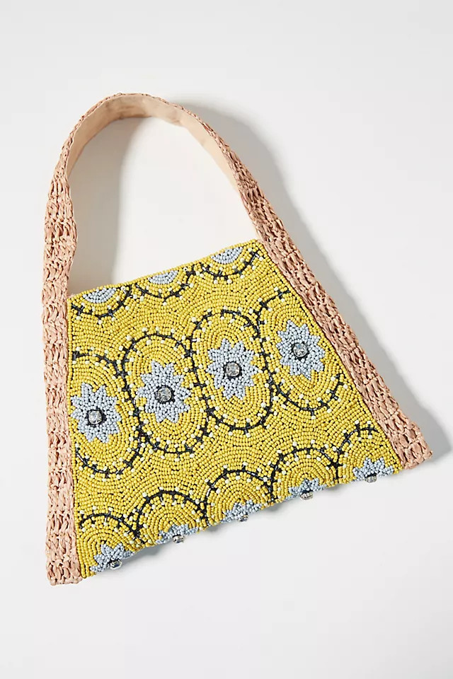 Kalei Raffia Clutch | Anthropologie (US)
