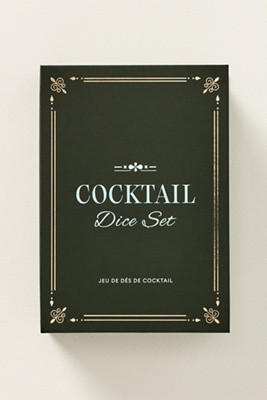 Anthropologie Cocktail Dice Game, Set of 6 | Anthropologie (US)