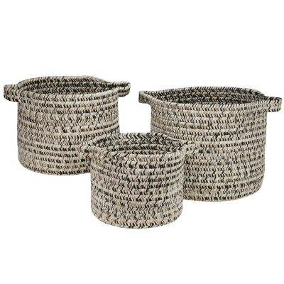 Colonial Mills Sand Tweed Basket, Set of 3 | Sam's Club
