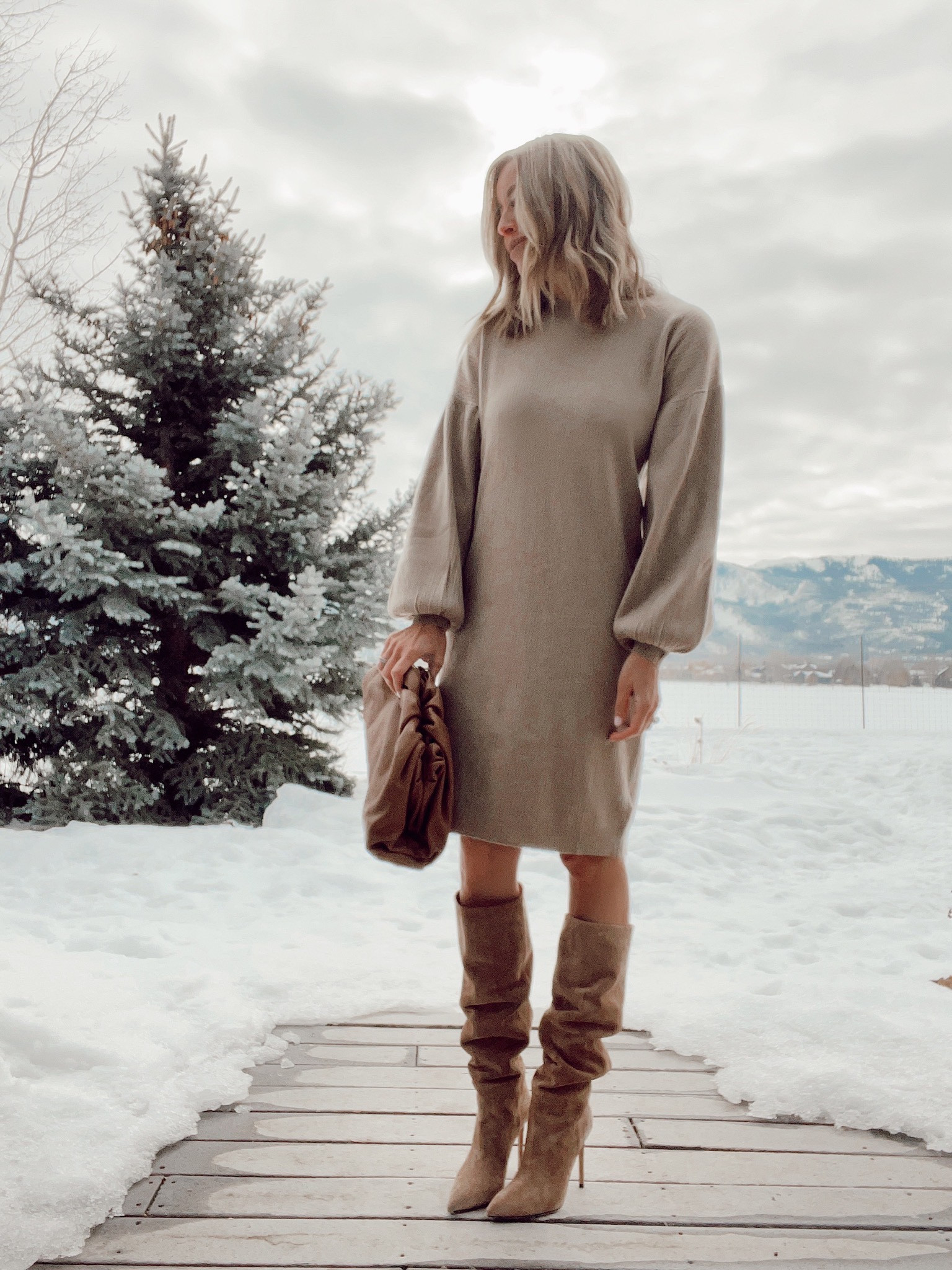 Amazon sweater dress on sale for under $30 and I’m wearing a size small

#LTKfindsunder50 #LTKstyletip