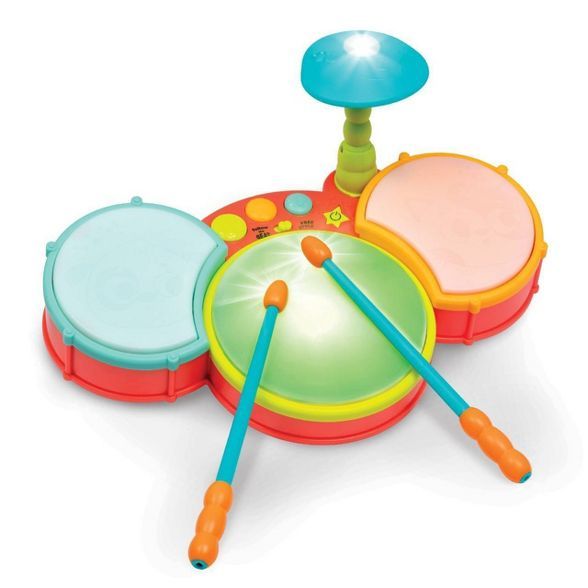 Land of B. Toy Drum Set - Little Beats | Target