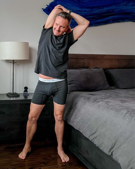 #AD Comfort is essential when lounging around the house, which is why you can find me in my Hanes® Floral Comfort Flex Fit® Boxer Briefs and Comfort Flex Fit® shirt. Both provide odor control/protection and help me stay comfortable throughout the day!
#Target #TargetPartner #HanesxTarget @Hanes @Target

#LTKGiftGuide #LTKmens #LTKfindsunder50