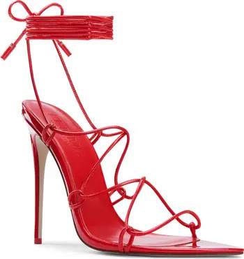 Sin Ankle Wrap Pointed Toe Sandal (Women) | Nordstrom