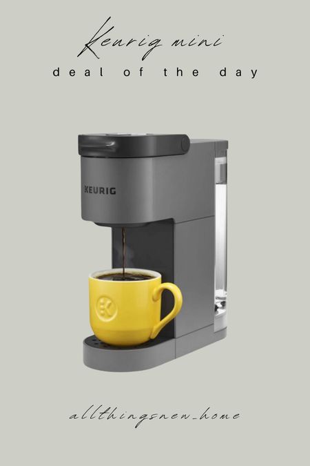 Keurig mini 50% off this is a great little coffee maker. We have one in our trailer. 

#LTKHome #LTKSaleAlert #LTKFindsUnder50