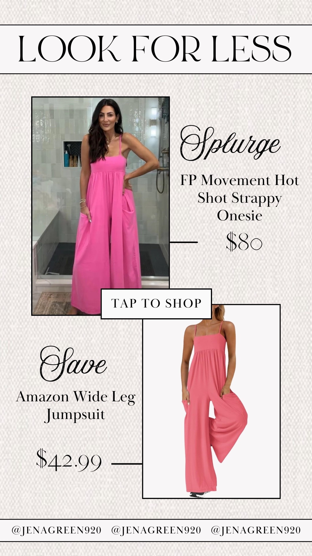 Look For Less | Amazon Jumpsuit | Spring Outfit | Free People Jumpsuit

#LTKSeasonal #LTKTall #LTKootd