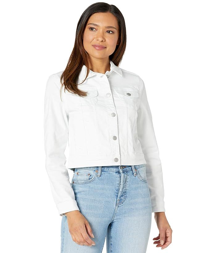 Southern Tide White Jean Jacket (Classic White) Women's Clothing | Zappos