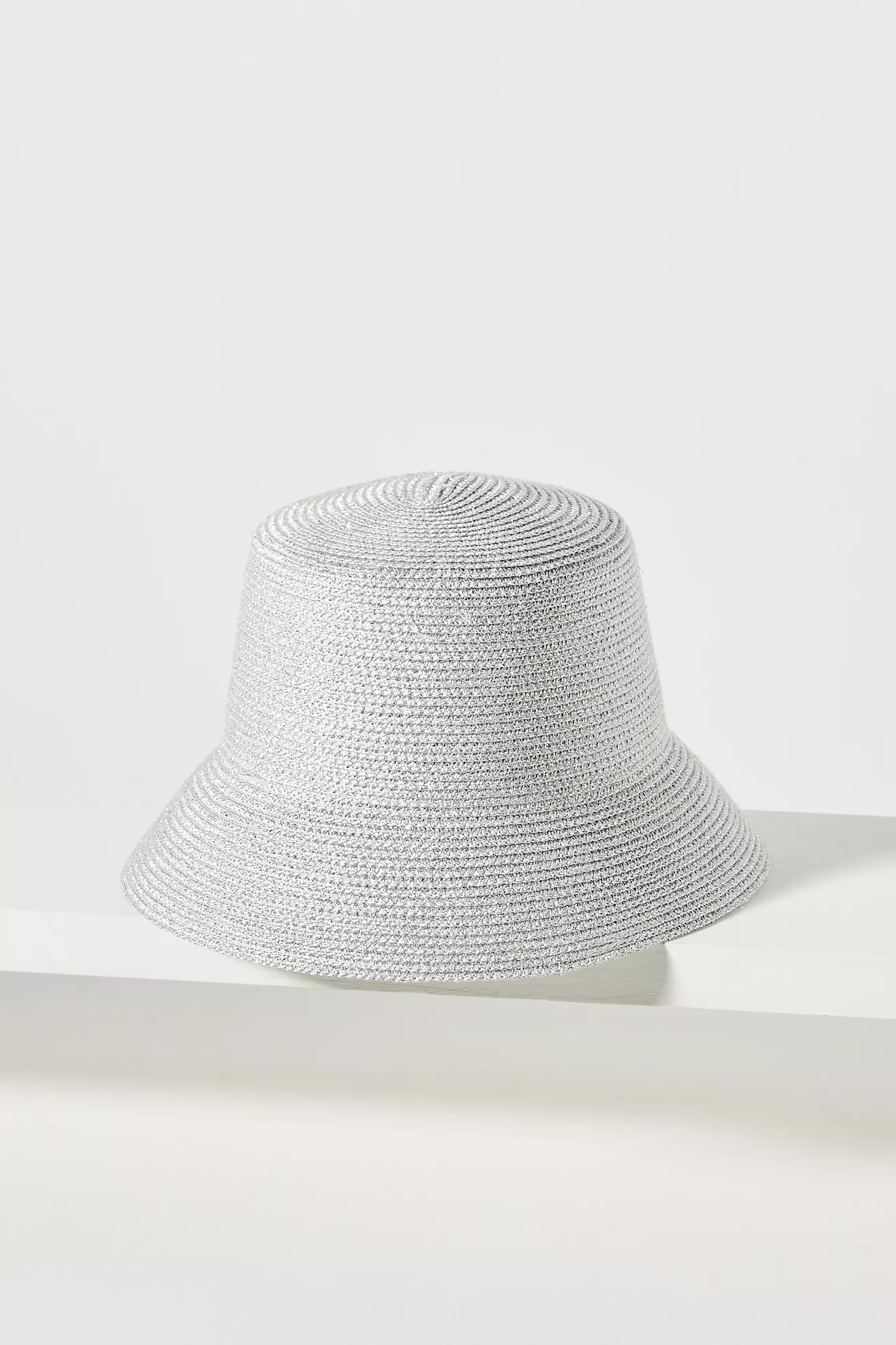 Raffia Shimmer Bucket Hat | Anthropologie (US)