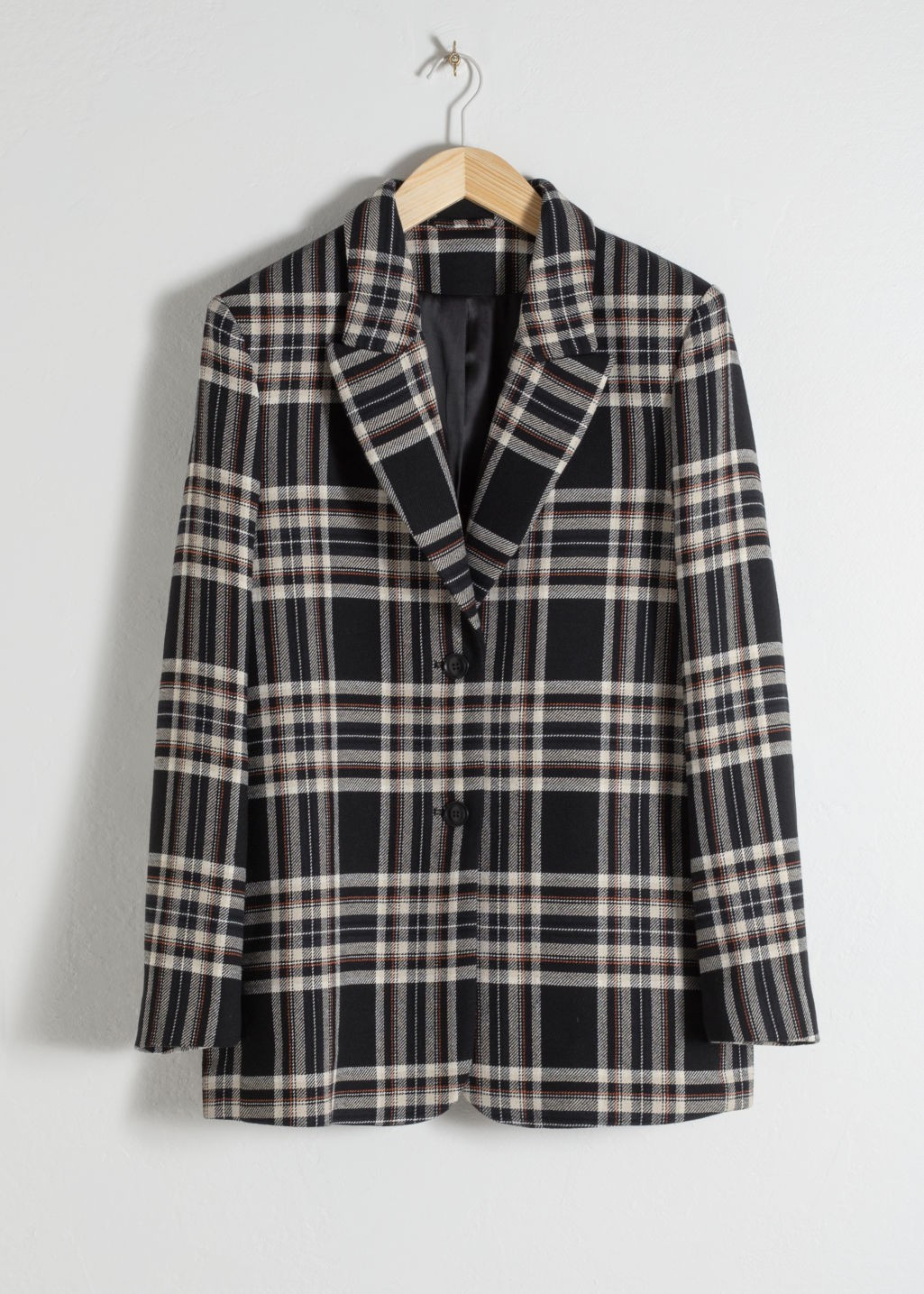 Cotton Blend Plaid Blazer | & Other Stories (EU + UK)