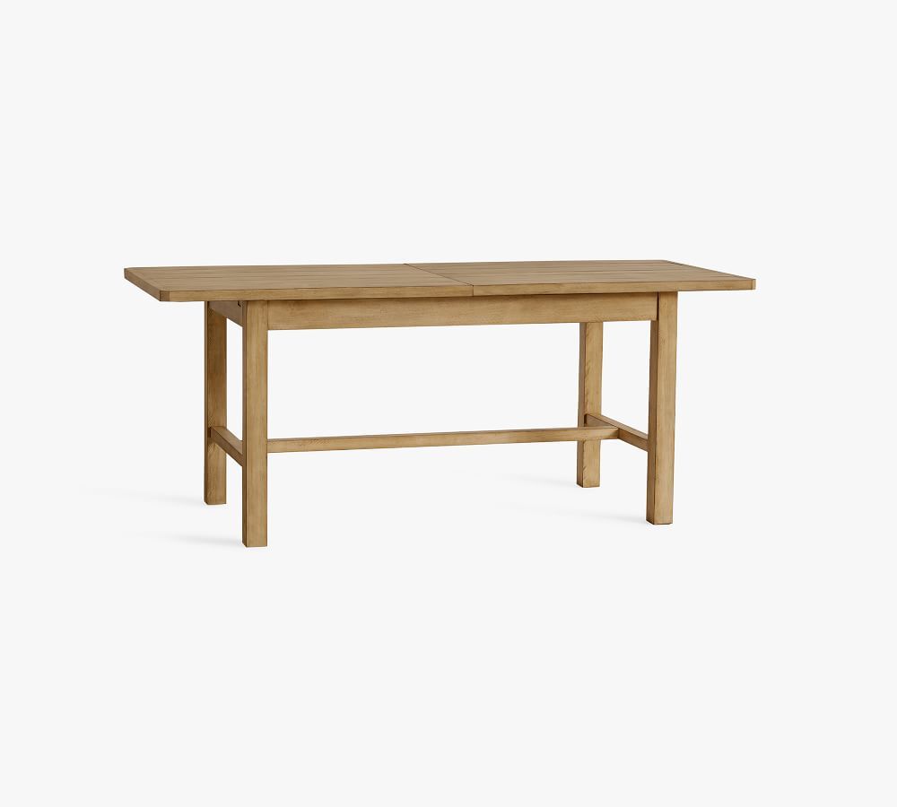 Mateo Extending Dining Table, Salvaged Natural, 73&amp;quot;-91&amp;quot;L | Pottery Barn (US)