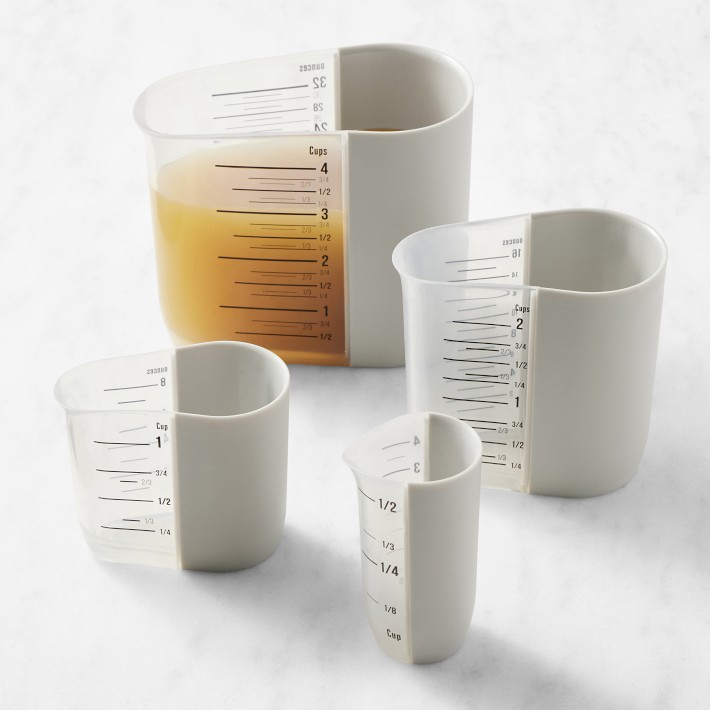 Williams Sonoma Ergonomic Measuring Cups, Set of 4 | Williams-Sonoma