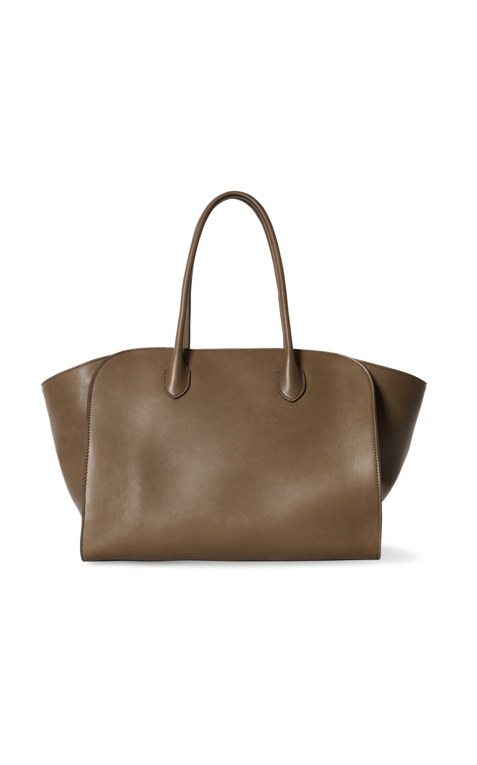 The Row Marlo 12 Leather Tote Bag - Moda Operandi | Moda Operandi (Global)