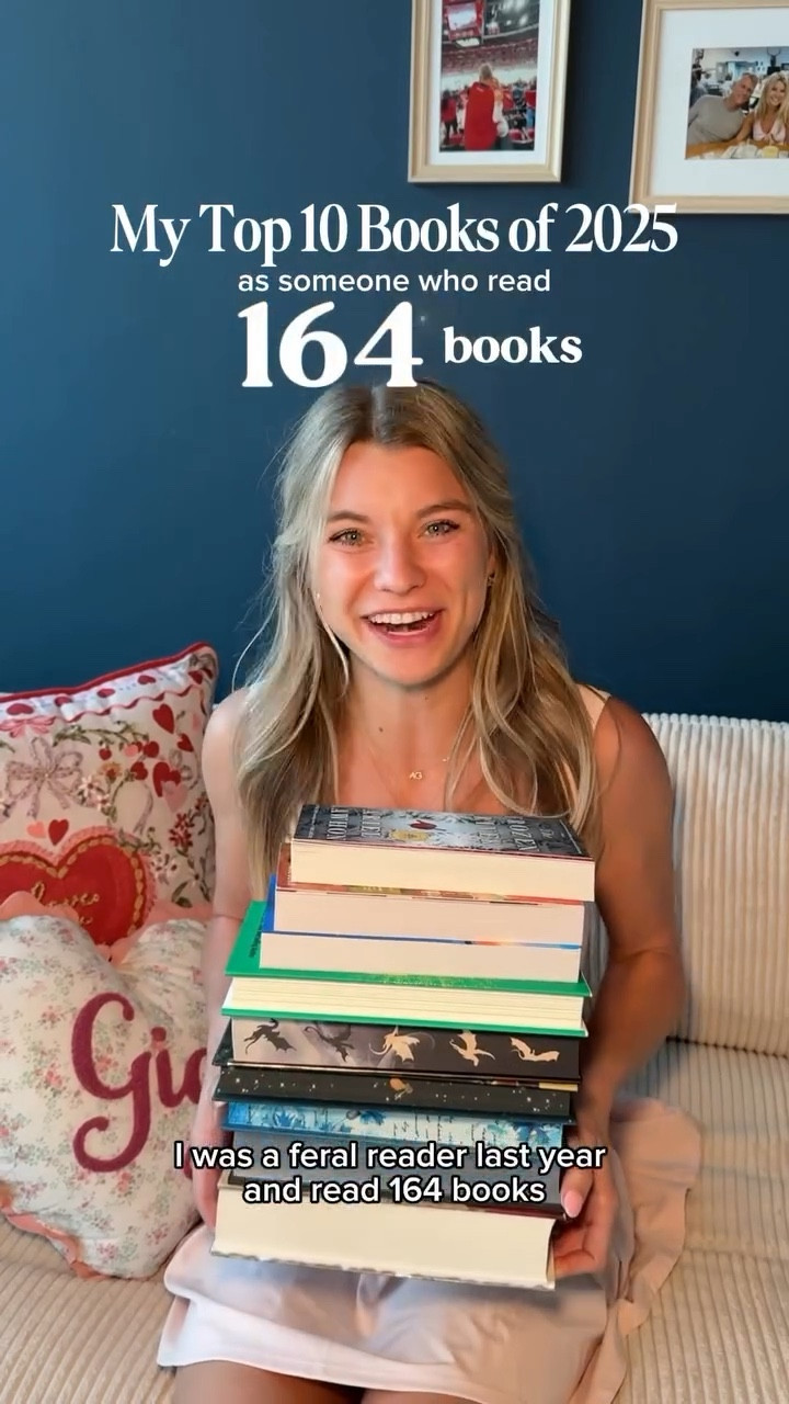 FINALLY sharing my Top 10 Reads from 2025! 📚✨🤍
Did anything surprise you on this list? Leave any & all book recommendations down below 🫶👇

#top10 #bookreview #bookstagram #bookrecs