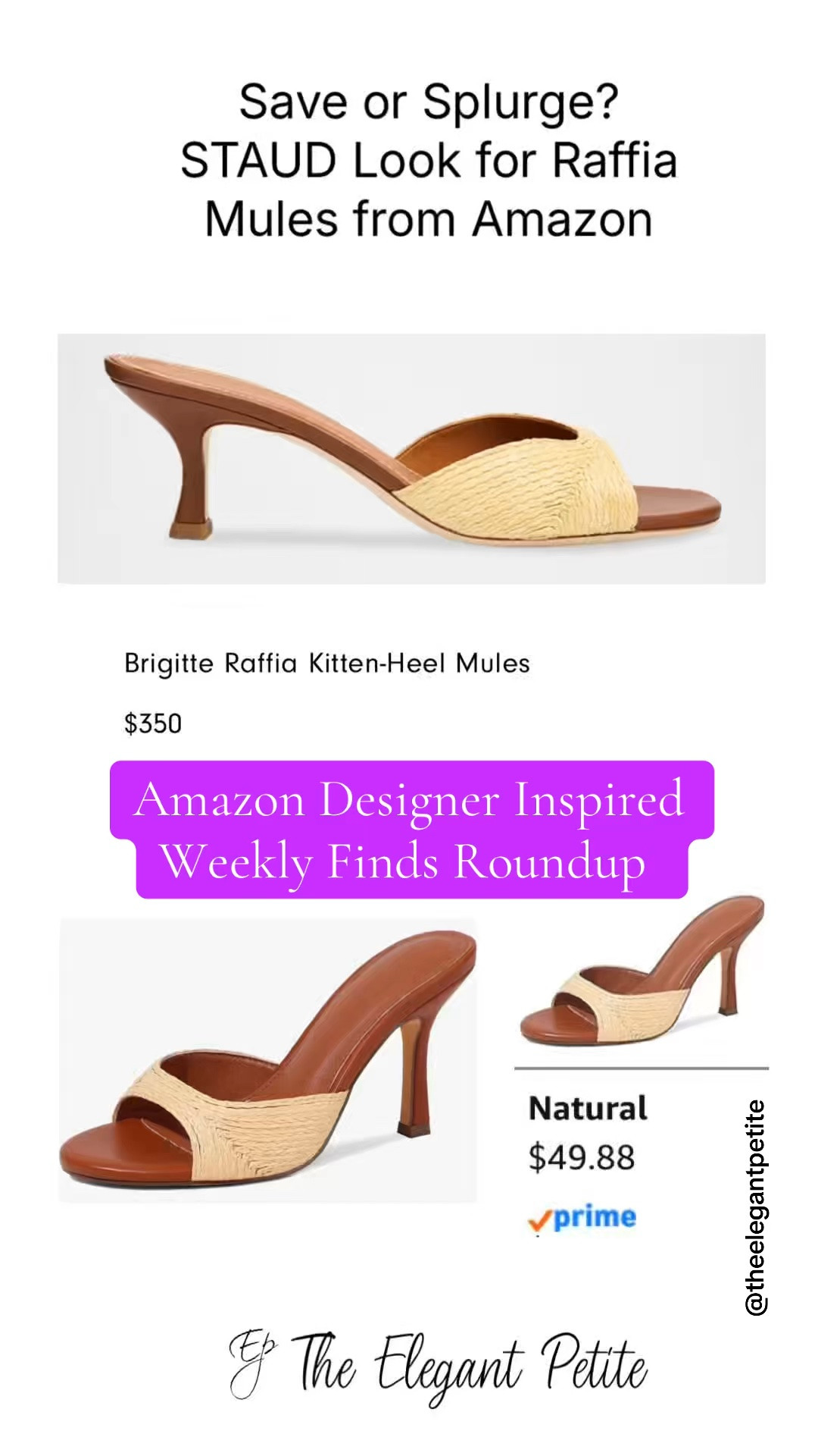 Amazon Designer Inspired Weekly Finds Roundup
Follow me for more inspiration. Affordable fashion items with a touch of luxury.  
#elegantstyle #styleinspo
#designerinspired
#designeramazonfashion
#luxuryfashion

#LTKootd #LTKPetite