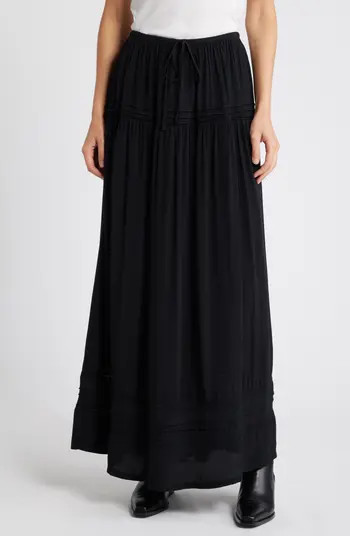 Treasure & Bond Lace Inset Maxi Skirt | Nordstrom | Nordstrom