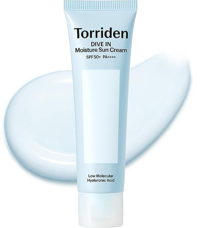 Torriden DIVE-IN Watery Moisture Sunscreen SPF50+ PA+++, 10D Hyaluronic Acid for Hydrated, Plumpl... | Amazon (US)