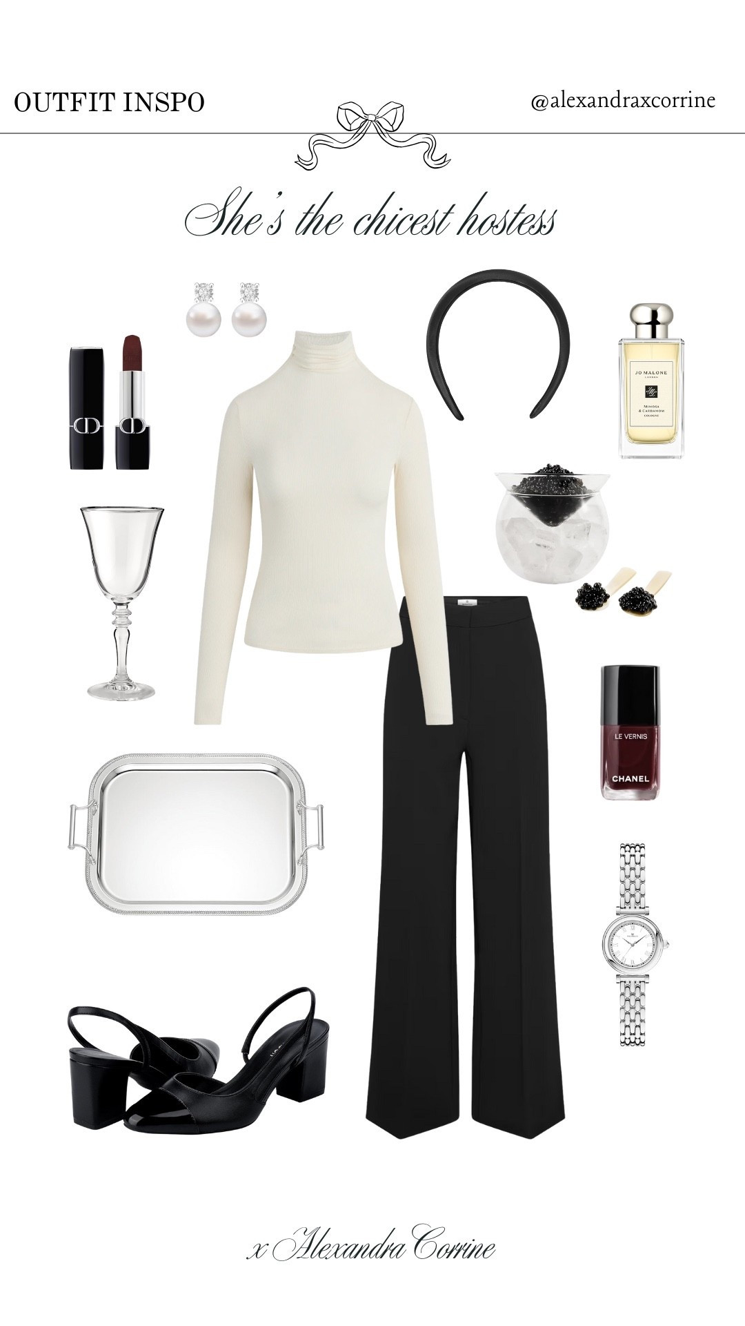 The chic hostess outfit inspo 🥂🤍

Outfit ideas, outfit inspo, holiday outfit idea, ootd, outfit of the day, chic style, hostess, hosting essentials, silver, black, luxury for less

#LTKootd