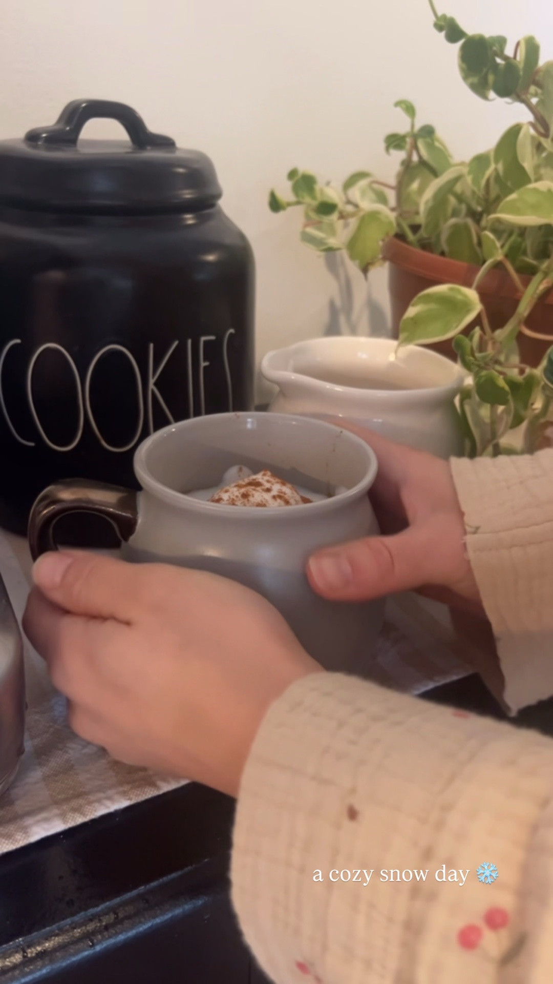 Cozy snow day before we’re back to routine ❄️ lattes, playroom projects, baking bread, pasta from scratch & sledding. 

#snowdayathome #cozyliving #slowwinter #homemadefood #bakingbread
#pastafromscratch #winterathome #cozyvibes #everydaymoments #ltkhome

#LTKdayinmylife #LTKmomlife #LTKSeasonal