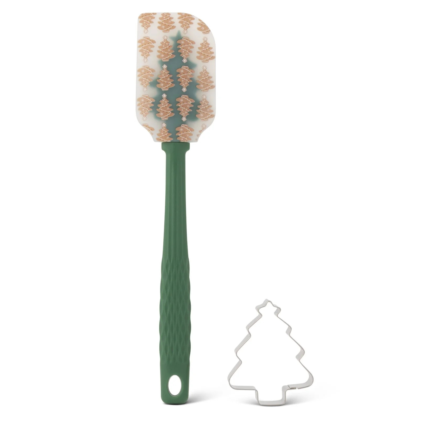 Thyme & Table 2-Piece Figural Spatula & Cookie Cutter Set - Green | Walmart (US)