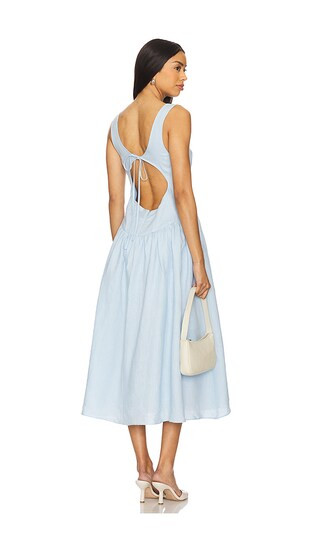 ASTR the Label Thierry Dress in Baby Blue. - size S | Revolve Clothing (Global)