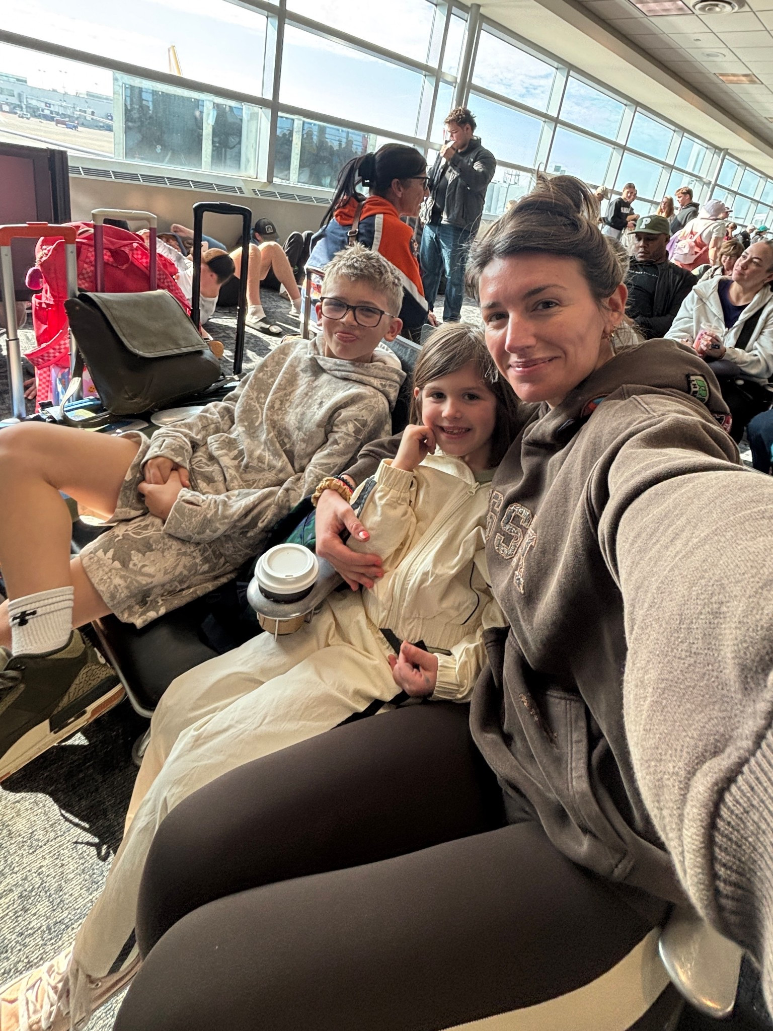 Team casual ✈️ - wearing a small in goth separates 

#LTKKids #LTKootd #LTKTravel