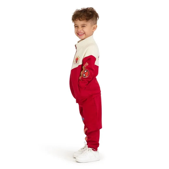 Spiderman Toddler Boy 2pc Active Jacket and Pant Set, Sizes 12 Months-5T | Walmart (US)