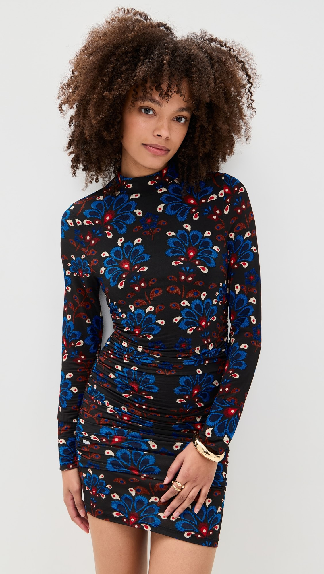 Latina Scarf Black Jersey Mini Dress | Shopbop