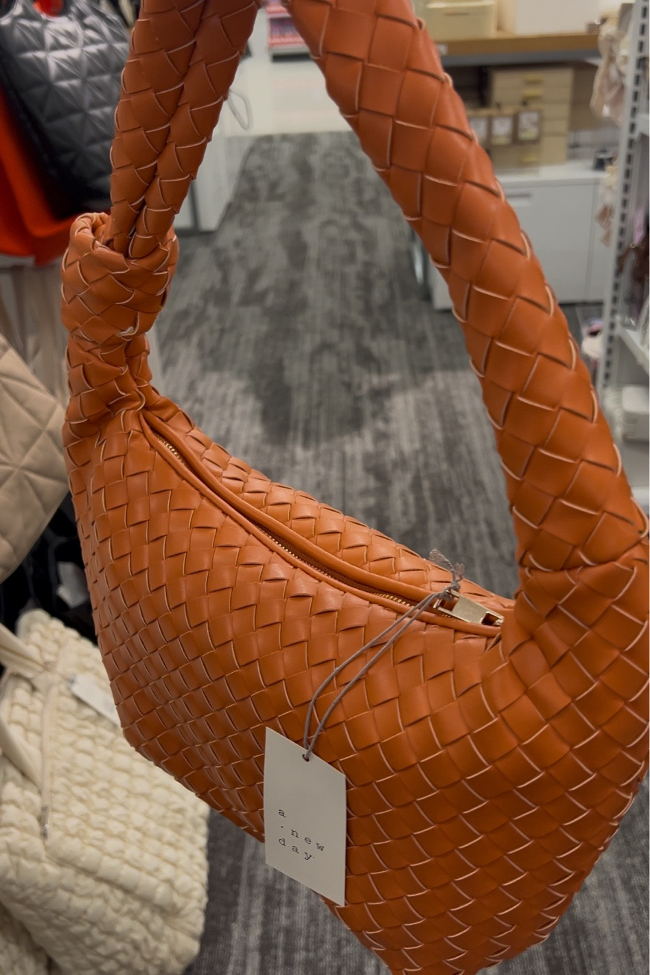 Woven slouchy handbag 

#LTKSeasonal #LTKItBag #LTKFindsUnder50