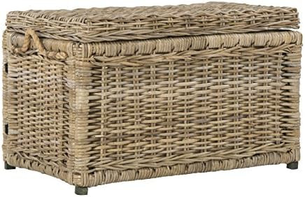 happimess Jacob 30" Wicker Storage Trunk, Natural | Amazon (US)