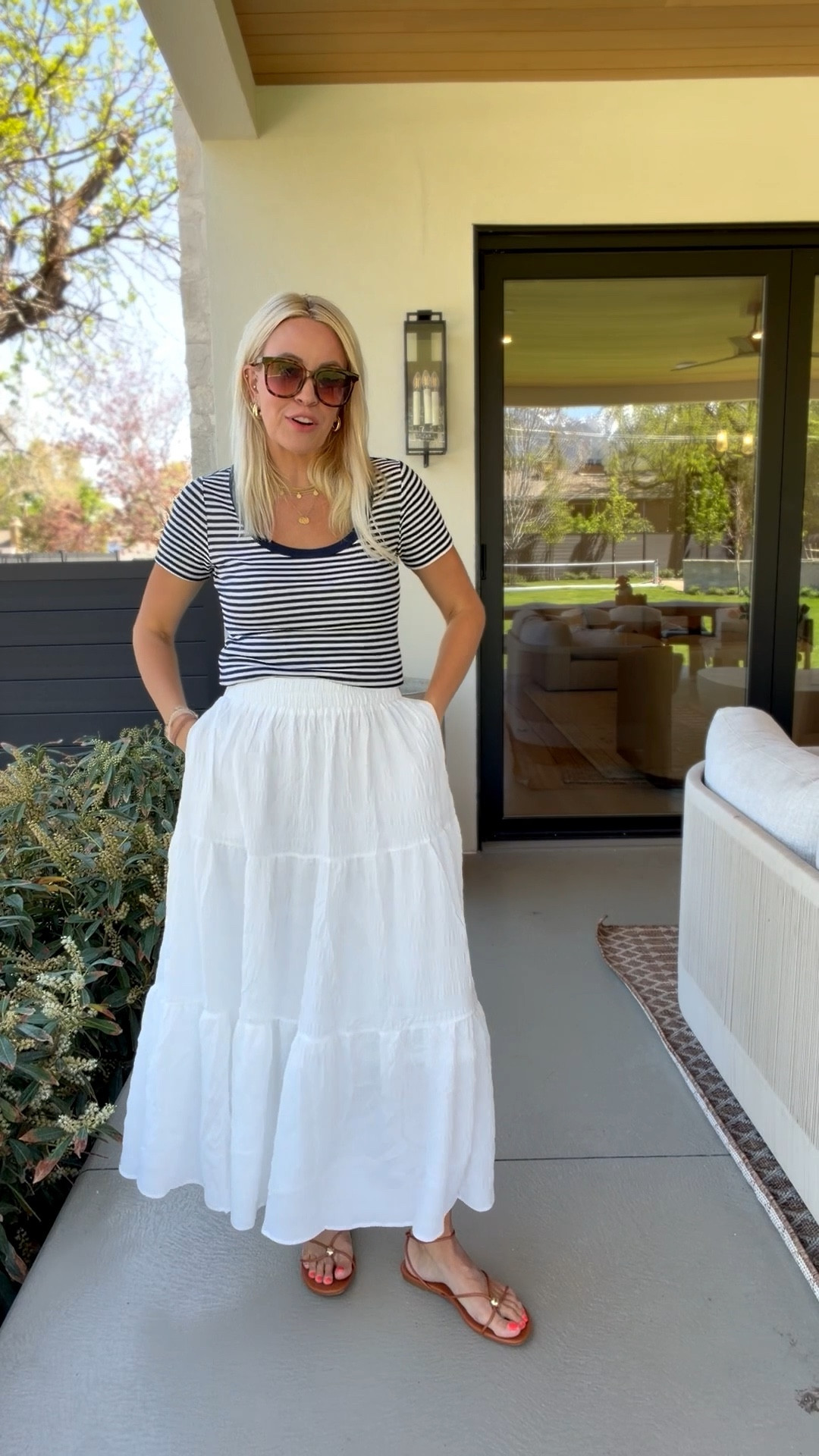 Same shirt looks so cute with a skirt too! Size M

#LTKgrwm #LTKootd #LTKmomlife