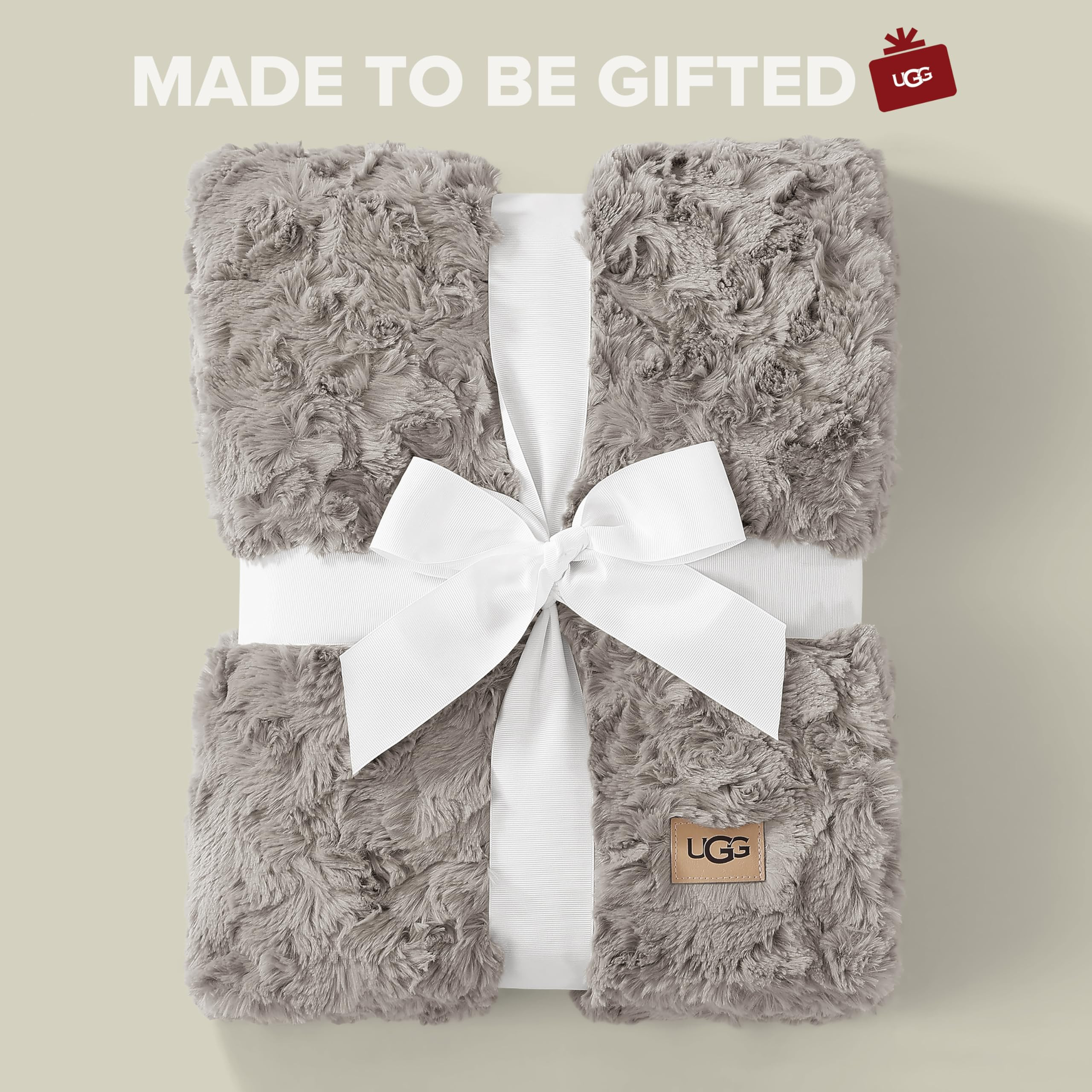 UGG Adalee Faux Fur Throw Blanket Luxury Lightweight Cozy Soft Throw for Couch Bed or Chair Hypoa... | Amazon (US)