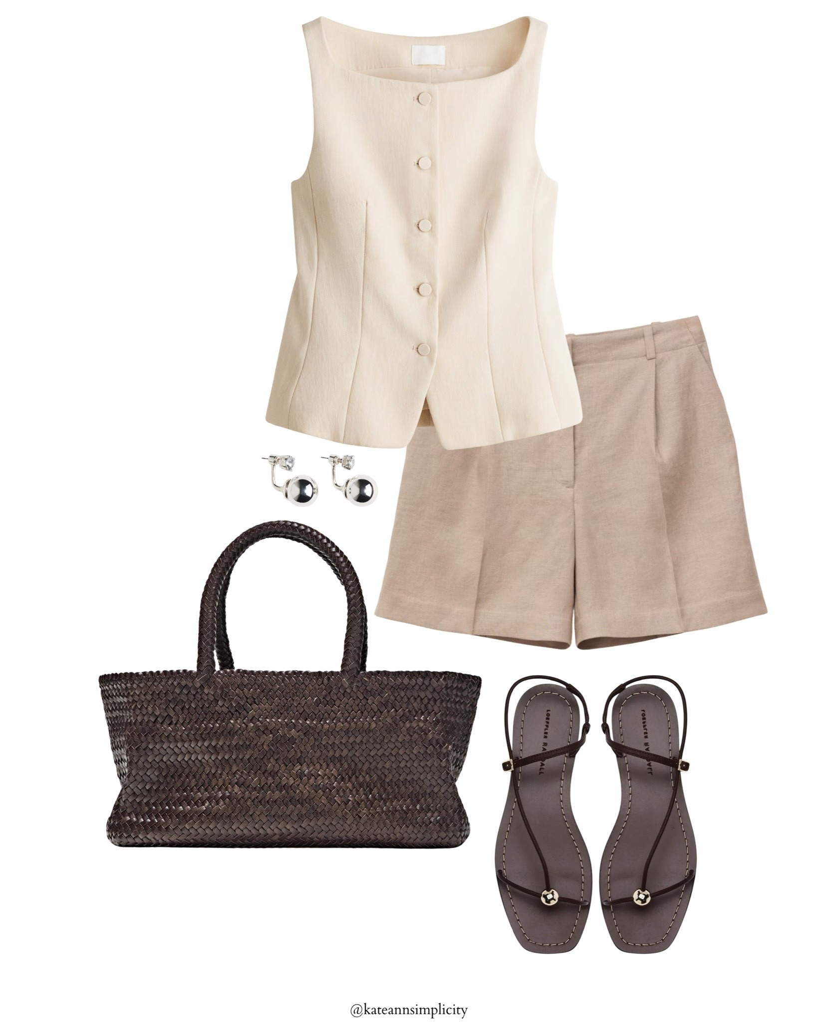 Summer outfit
Woven bag 
Premium quality

#LTKOver40 #LTKMidsize #LTKSeasonal