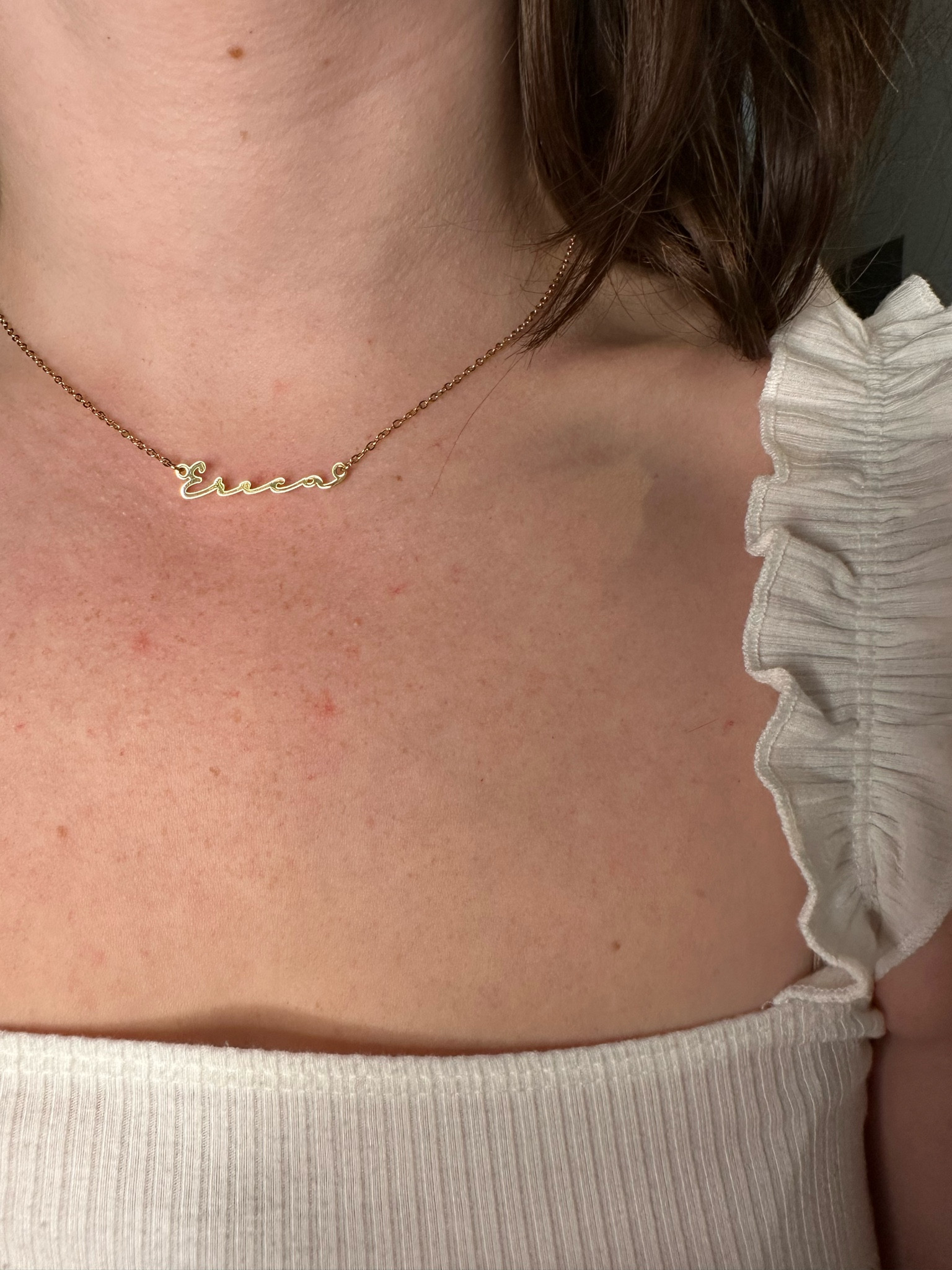 How cute is my Signature Name Necklace in Gold from Abbott Lyon?! I love the personalization to it!! Use code AllinAL20 for $$$ off of your order!! #AllinAL #AbbottLyon @abbottlyon 

#LTKstyletip #LTKGiftGuide #LTKworkwear