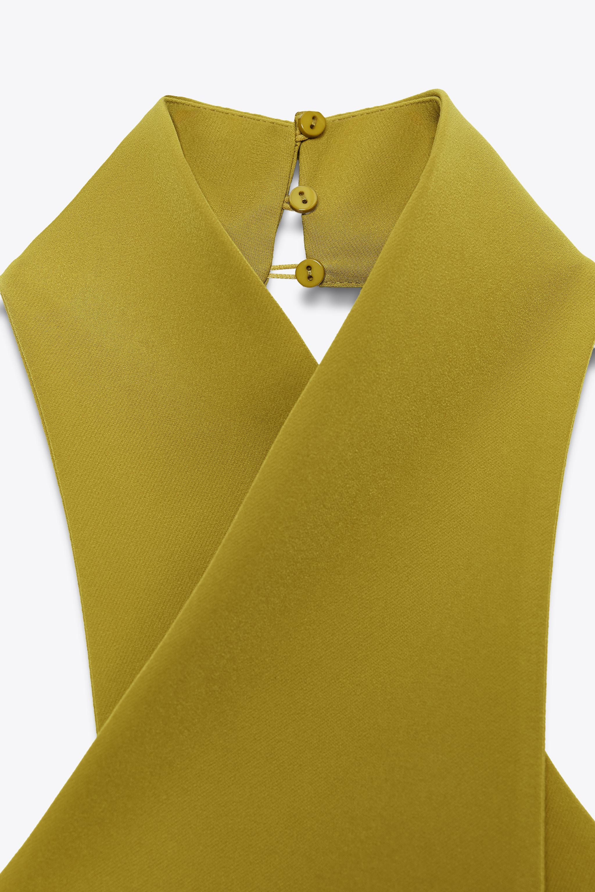 CREPE SURPLICE TOP | Zara US