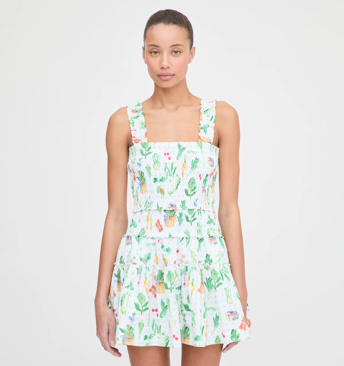 The Azalea Mini Nap Dress - Farmer's Market | Hill House Home US