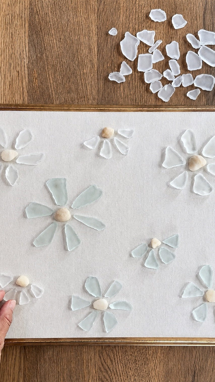 Your next girls might craft! 😍 These sea glass & rock flowers make the cutest art! ☺️

#LTKSeasonal #LTKHome #LTKSaleAlert