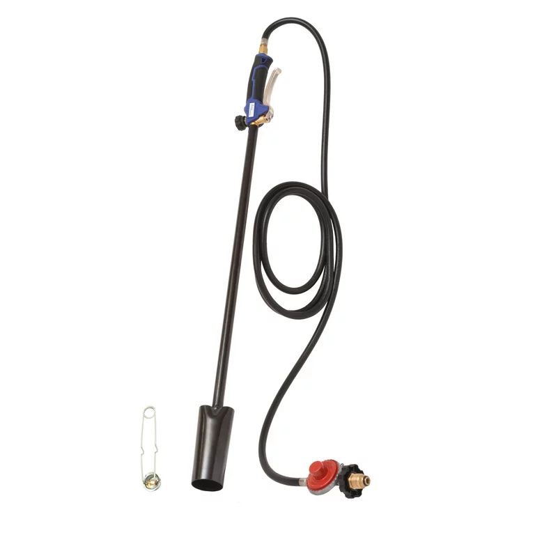 Flameking 100,000 BTU Propane Torch Kit Heavy Duty Weed Burner with Flint Striker | Walmart (US)