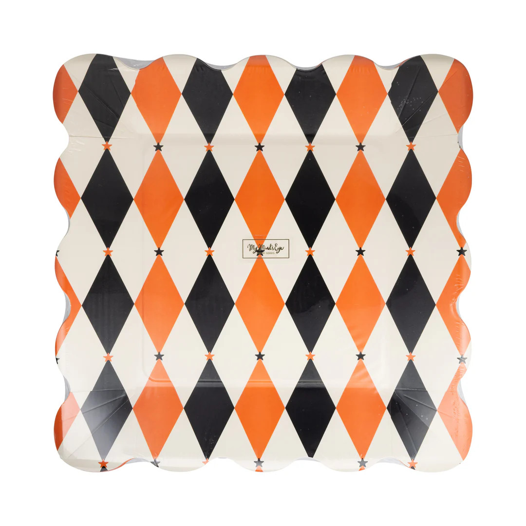 Vintage Harlequin 11" Plate | My Mind's Eye