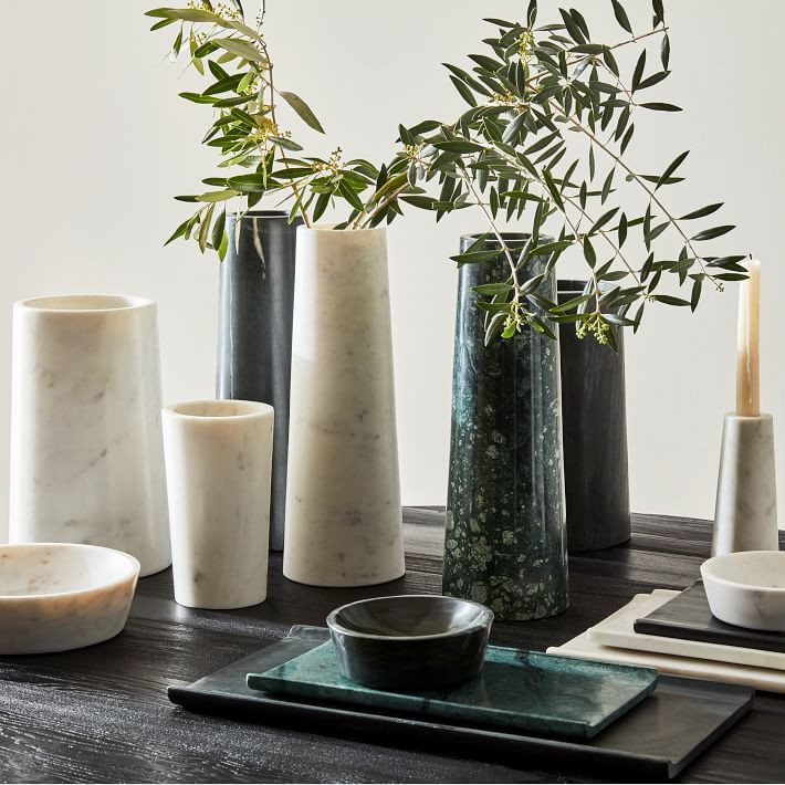 Foundations Marble Trays | West Elm (US)