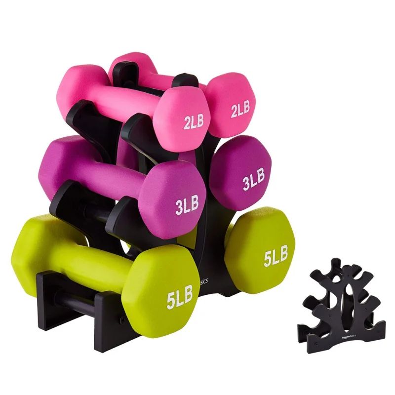 Weight Lifting Dumbbell Rack Stand Weight Support Dumbbell Floor Bracket Home Exercise Equipment | Walmart (US)