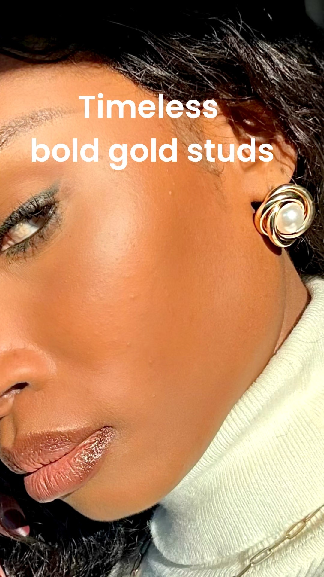 Bold gold studs 

#LTKootd #LTKFindsUnder50 #LTKFindsUnder100