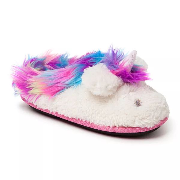 Dearfoams Unicorn Girls' Slippers | Kohl's