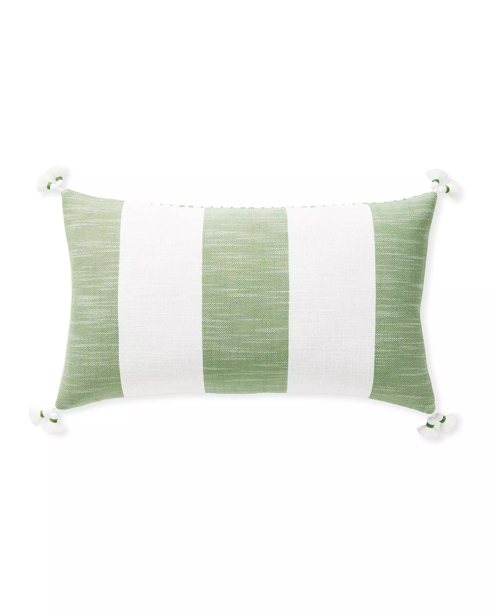 Bay Stripe Outdoor Pillow Cover | Serena and Lily