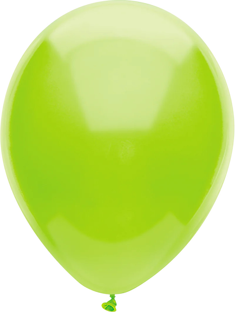Way To Celebrate 12" All Occasion Lime Green Balloons, 15 Count | Walmart (US)
