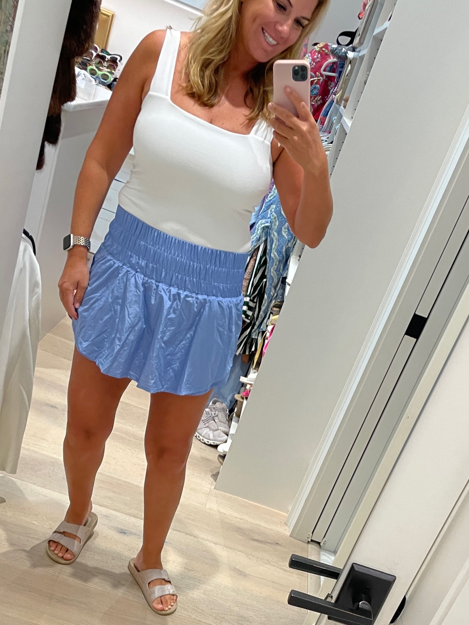 Workout skirt with shorts built in 

#LTKunder100 #LTKFitness